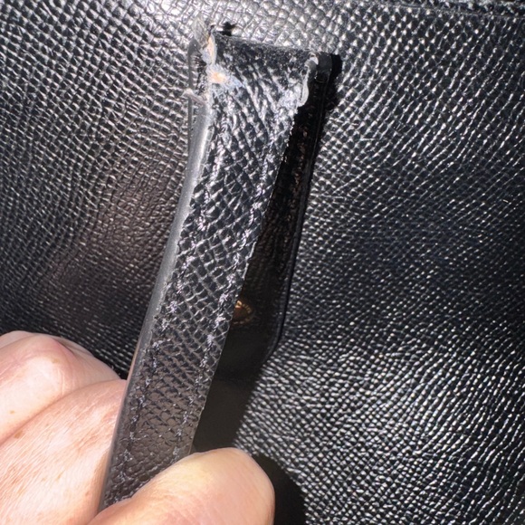 Coach Women's Crossgrain Leather City Zip Tote (B1723-F58846) Used condition - Picture 7 of 9